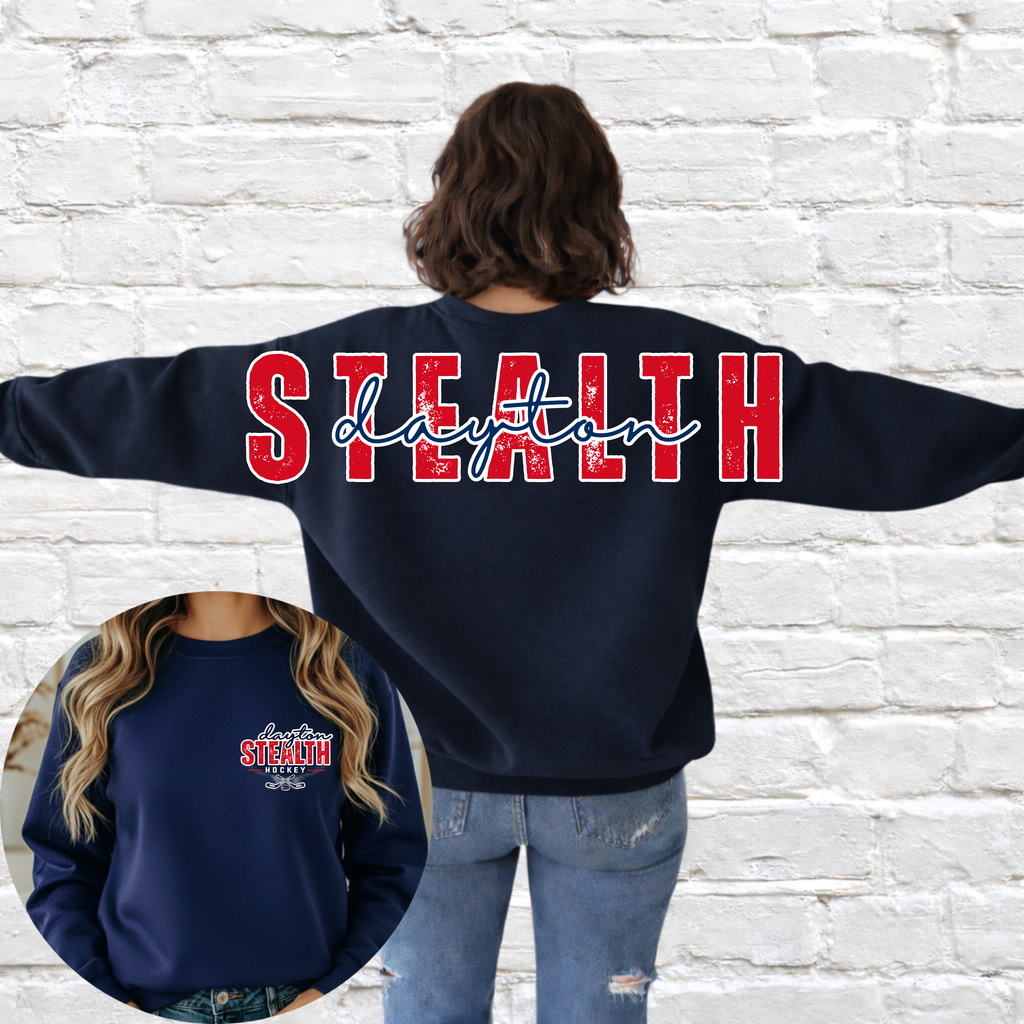 Crewneck- Oversized Back