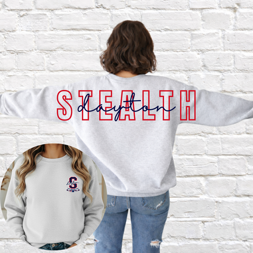 Crewneck- Oversized Back