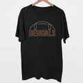 Bengals Half Football- Spangle