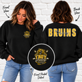 Bruins-Crewneck- Oversized Back