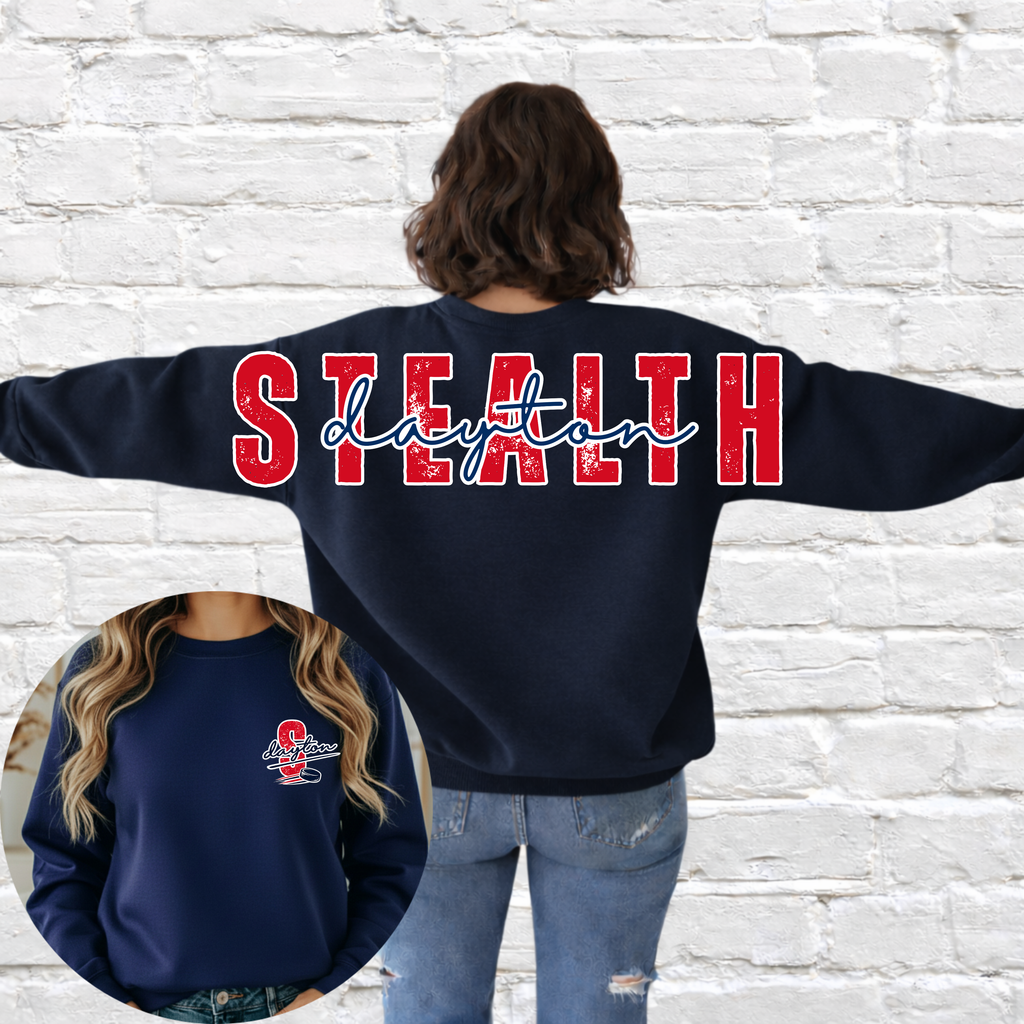 Crewneck- Oversized Back