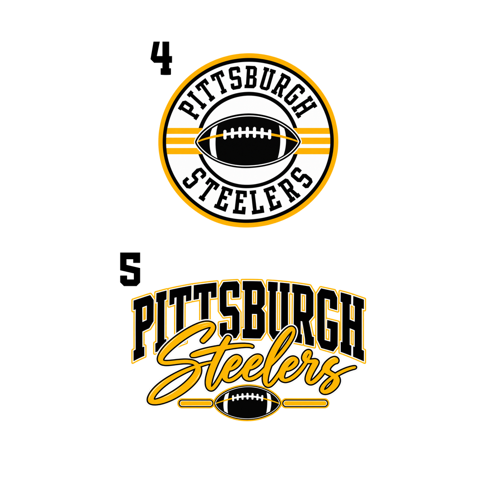 Steelers- Oversized Back Crewneck