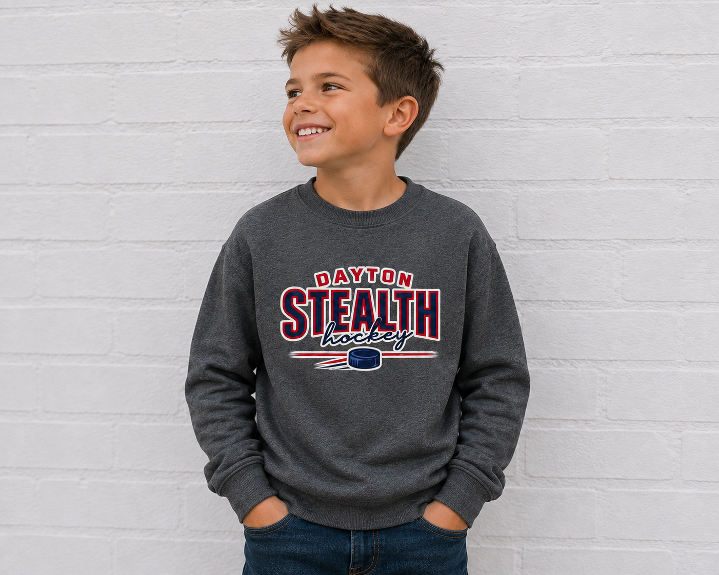 Youth Crewneck- Pick Your Logo