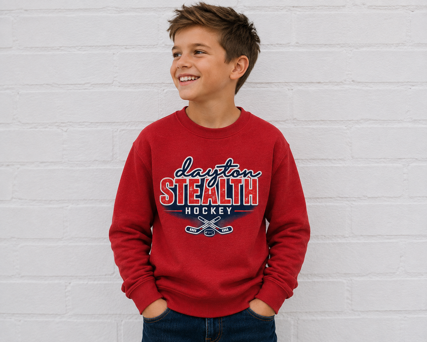 Youth Crewneck- Pick Your Logo