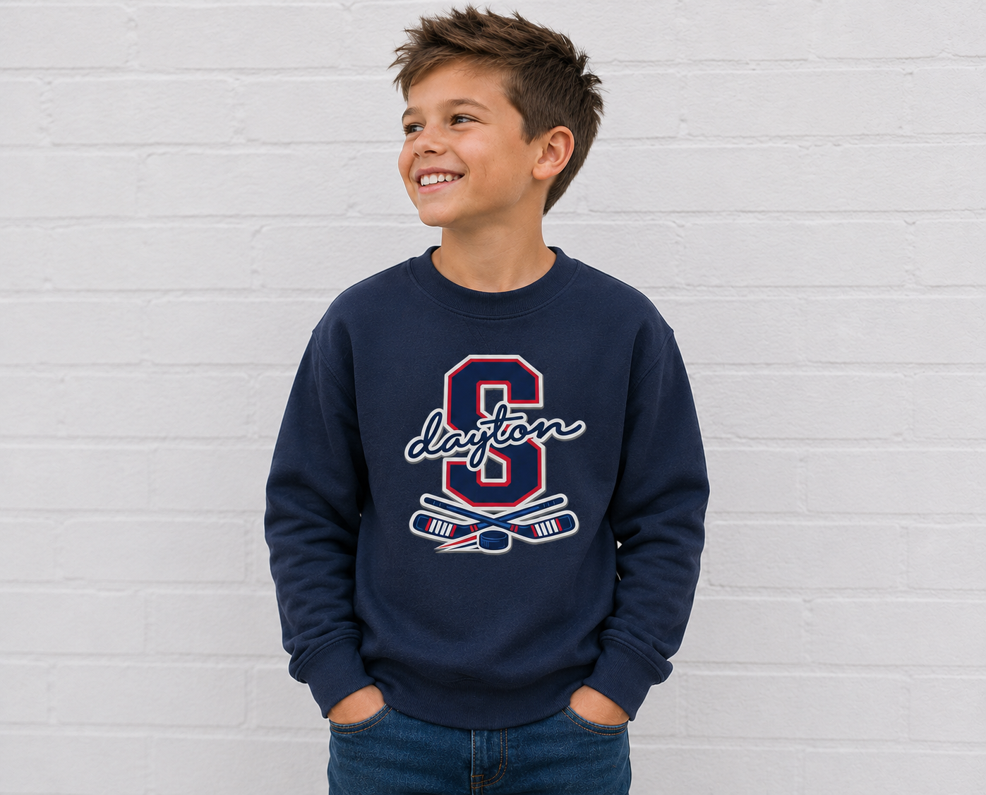 Youth Crewneck- Pick Your Logo