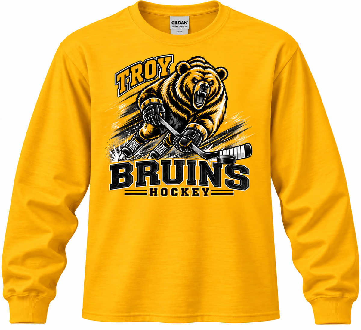 Bruins- Youth- Long Sleeve- Pick Your Style